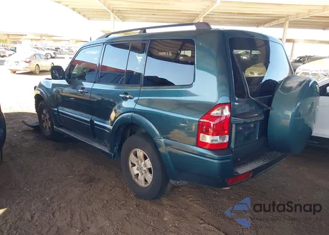 2004 Mitsubishi Montero Xls z USA, uszkodzony, nr VIN JA4MW51SX4J010171